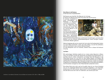 Auswahl von Seiten aus dem Künstlerbuch: Toskana-Projekt - © Sasssigurd